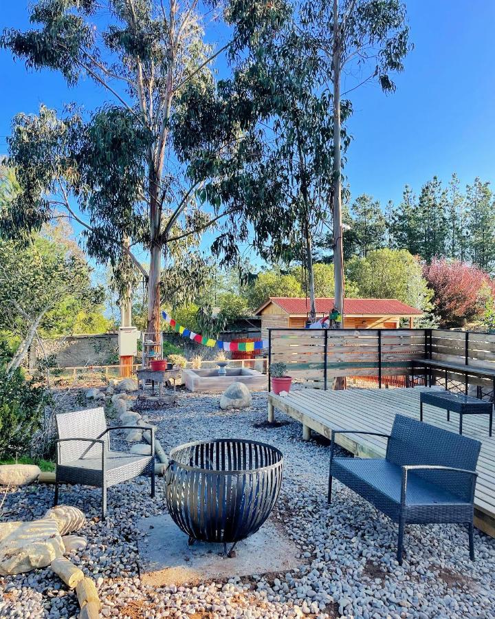 Cabana En Tunquen Con Parrilla, Fogon, Piscina Y Bosque Dış mekan fotoğraf