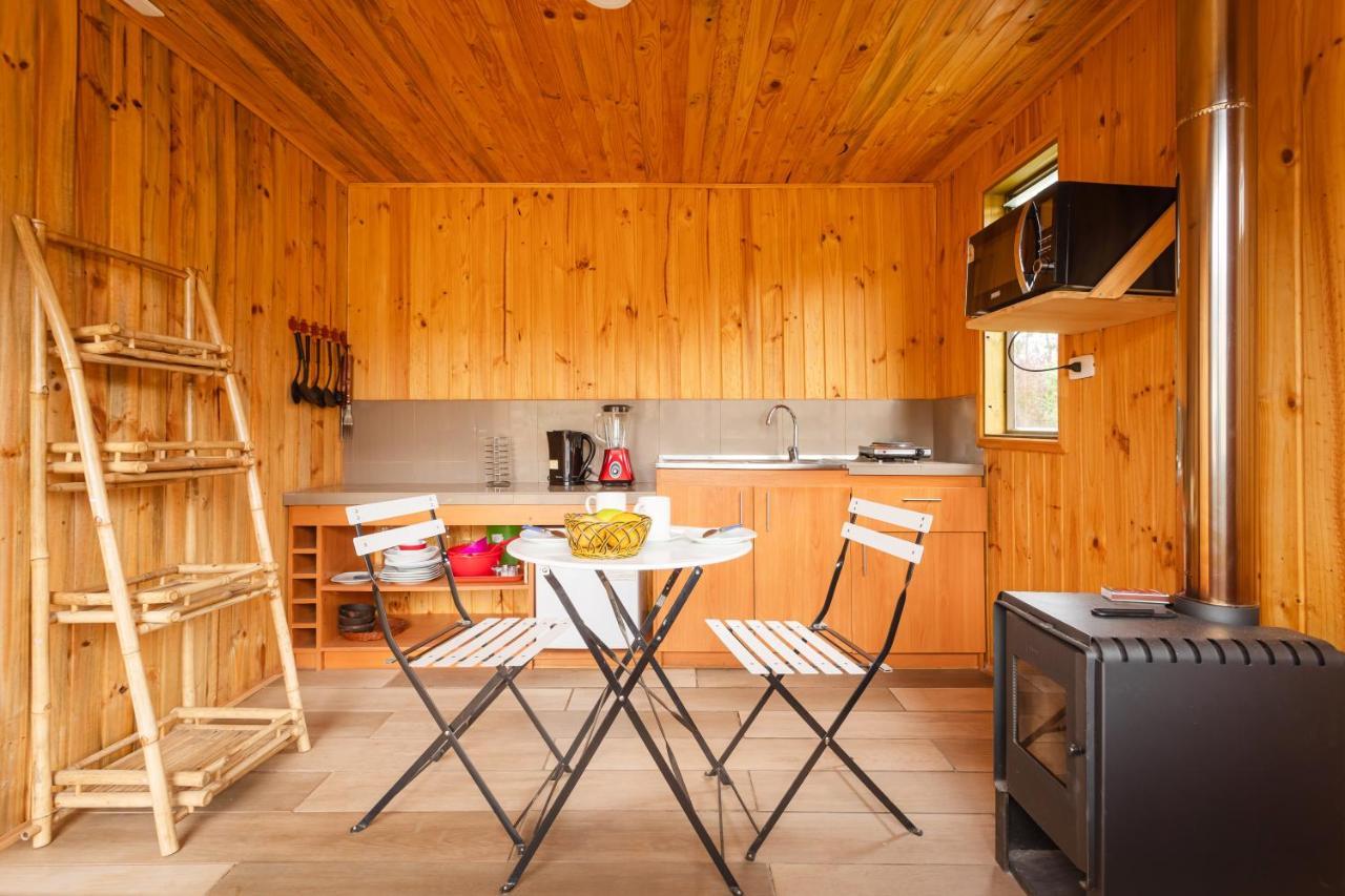 Cabana En Tunquen Con Parrilla, Fogon, Piscina Y Bosque Dış mekan fotoğraf